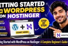 Getting Started With WORDPRESS on HOSTINGER The Complete Beginners Guide (2026)