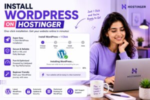 install wordpress on Hostinger 