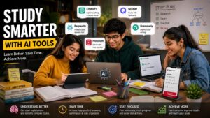 Students using AI tools for learning Best AI Tools for Students in 2026