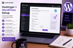 Setting up a WORDPRESS blog on HOSTINGER for beginners, How to make money blogging in 2026 How to make money blogging