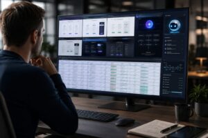 AI agent researching competitor pricing and organizing data