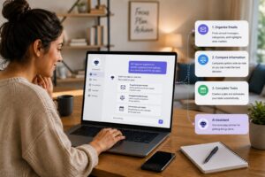 Beginner using an AI agent for everyday tasks